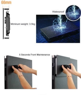 1920Hz Màn hình LED đám cưới 6mm Pitch cho hôn nhân Meanwell