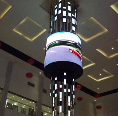 SMD2121 256 × 128mm LED Mô-đun linh hoạt P4 Màn hình quảng cáo bền trong nhà