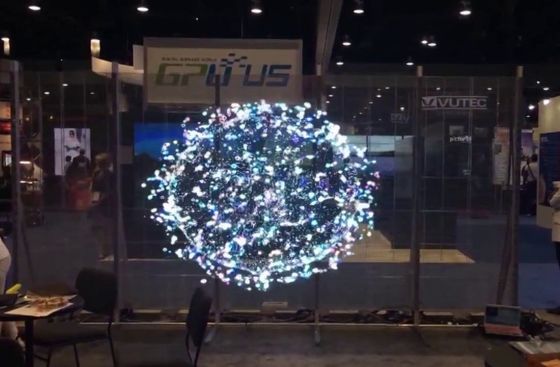 Longda 3840Hz Tỷ lệ làm mới 5000cd / m2 Độ sáng 1R1G1B Thành phần LED Màn hình LED kính trong suốt cho thuê hoặc lắp đặt cố định