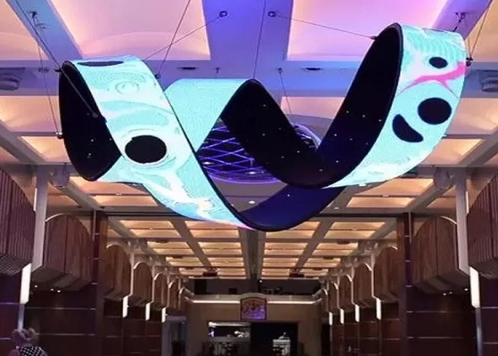 Mô-đun LED linh hoạt P4 RGB IP43 Đủ màu 700cd / M2 Chống biến dạng
