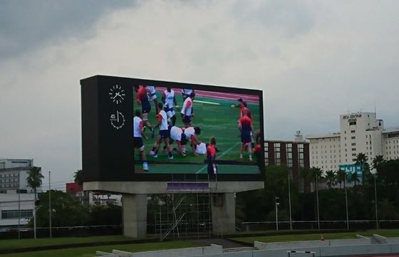 Phía ngoài LED Video Walls P3.91 Cho quảng cáo Bảng quảng cáo kỹ thuật số 500 * 1000mm Series Outdoor