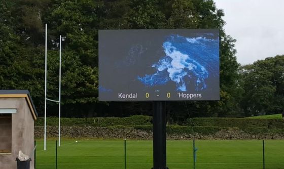 Phía ngoài LED Video Walls P3.91 Cho quảng cáo Bảng quảng cáo kỹ thuật số 500 * 1000mm Series Outdoor