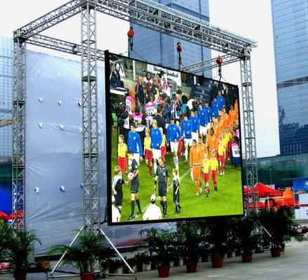 Bảng điều khiển màn hình LED cho thuê video ngoài trời 3 mm cho trung tâm mua sắm