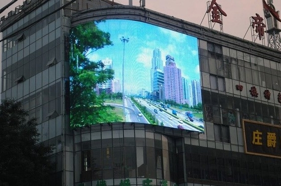 Tường video LED ngoài trời tùy chỉnh 1R1G1B Màn hình LED 3 trong 1 P4mm