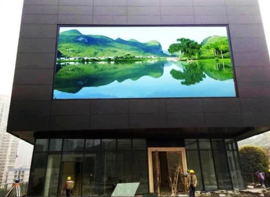 Đường video LED ngoài trời tùy chỉnh màn hình LED Tủ nhôm diecasting