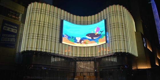 Flexible Rental Led Display Arc Concave Convex Screen P2.6 P2.9 P3.91 P4.81