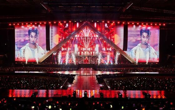 P3.91 Màn hình LED cho thuê chống mài mòn 250*250mm Mô-đun góc nhìn rộng